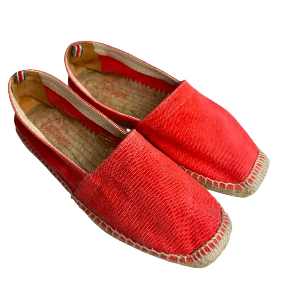 Castaer Kampala Pink Canvas Espadrilles Size 39 - Picture 4 of 7